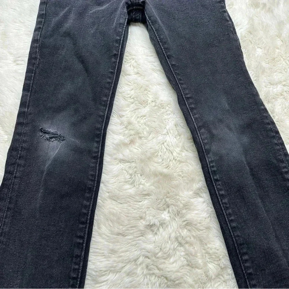 Old Navy Jeans Straight Leg Black Size 6 - Picture 4 of 16